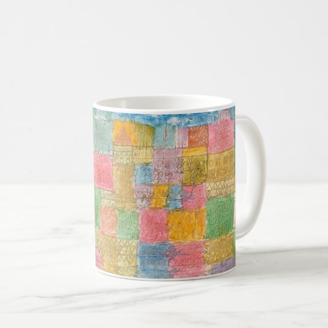 Mug Paysage coloré - Paul Klee (Devant droit)
