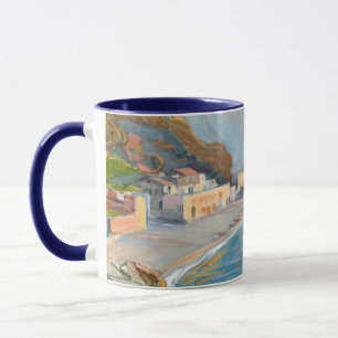 Mug Paysage côtier de la région de Naples, M. Enckell
