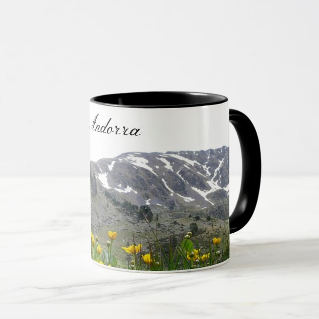 Mug Paysage d'Andorre (Devant droit)