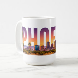 Mug Paysage de cactus à Phoenix Arizona