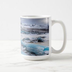Mug Paysage de glace de glacier, Islande