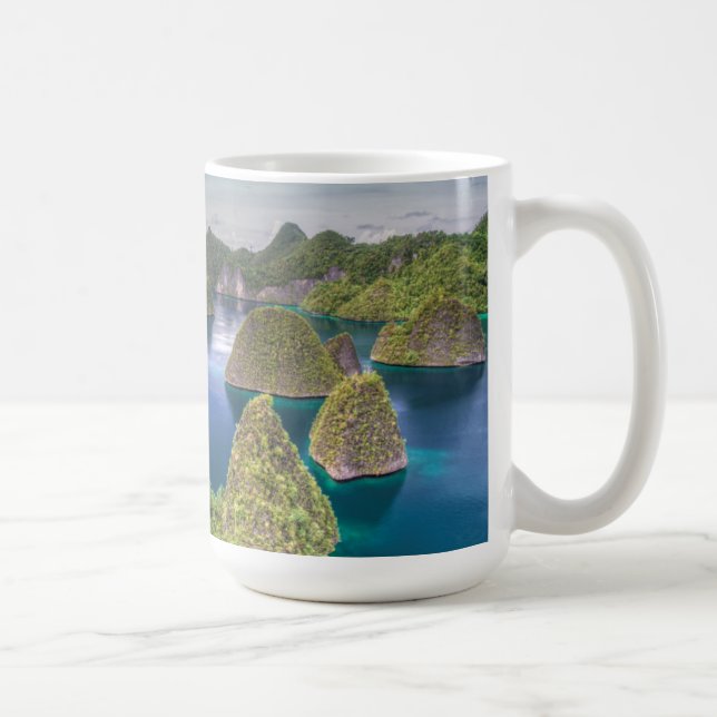 Mug Paysage de l'île de Wayag, Indonésie (Droite)