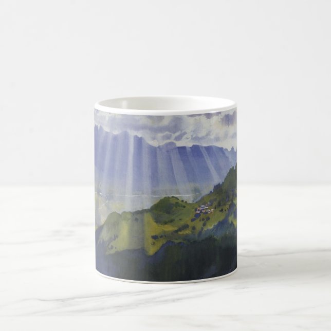 Mug Paysage de montagne en Suisse (Serebriakova) (Centre)