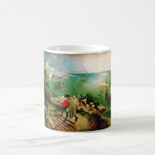 Mug Paysage de Pieter Bruegel avec l'automne d'Icare