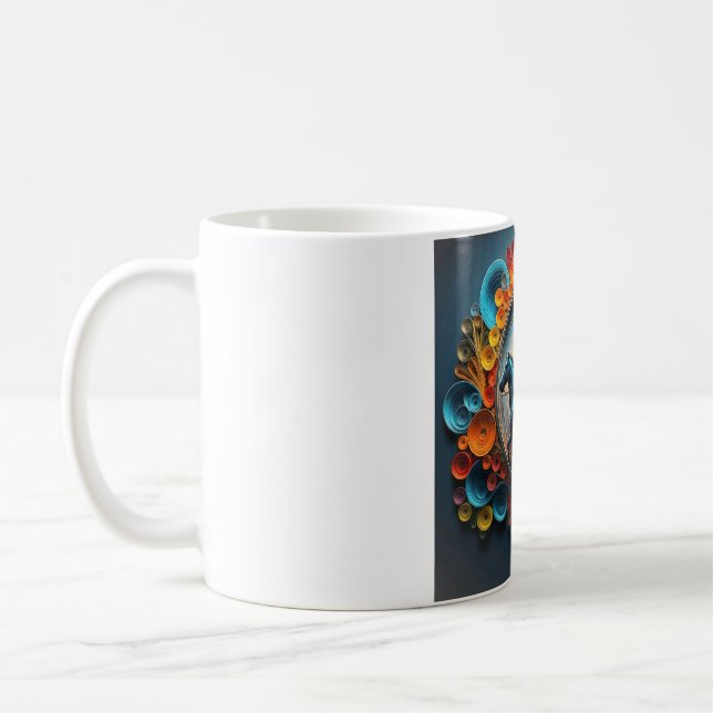 Mug "Paysage de rêve amérindien" (Gauche)