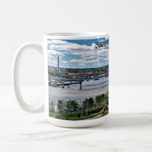Mug Paysage de Saint Paul, Minnesota (Gauche)