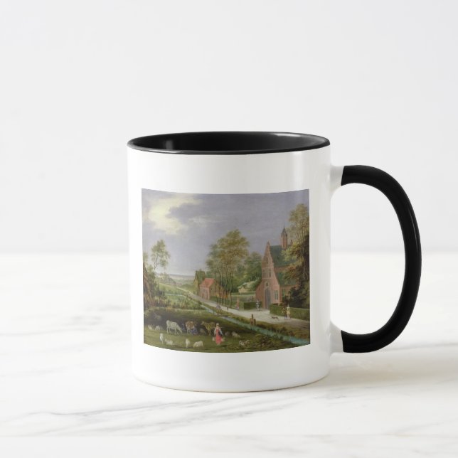 Mug Paysage de village (Droite)