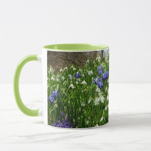 Mug Paysage des fleurs du début du printemps (Gauche)