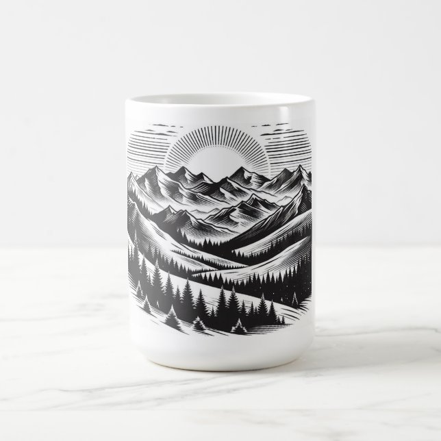 Mug Paysage des montagnes (Centre)