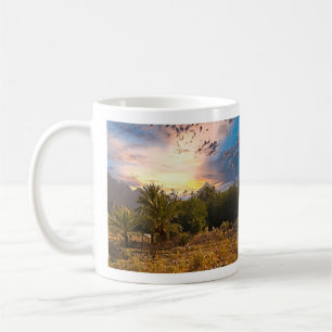 Mug Paysage désertique des Emirats Arabes Unis au couc