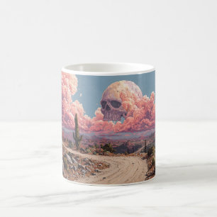 Mug Paysage désertique surréaliste avec des nuages en