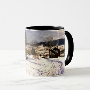 Mug Paysage d'hiver à Lillehammer, Danemark