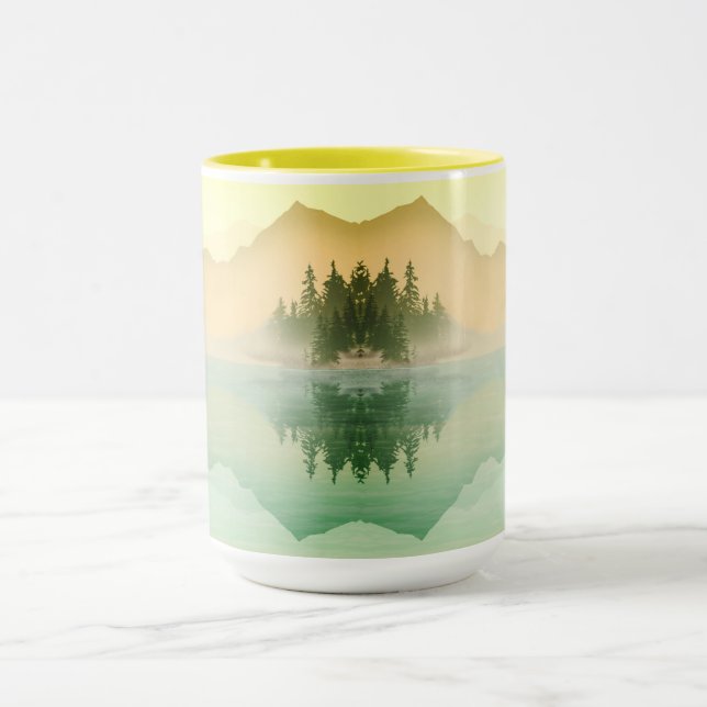 Mug Paysage forestier des montagnes de Citrus (Centre)