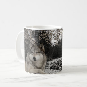 Mug Paysage forestier du ruisseau Wolf