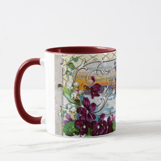 Mug Paysage hivernal ROMANTICA avec vues (Gauche)