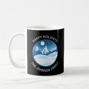 Mug Paysage hivernal serein personnalisé