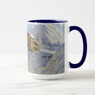 Mug Paysage hivernal vintage Ivan Choultse