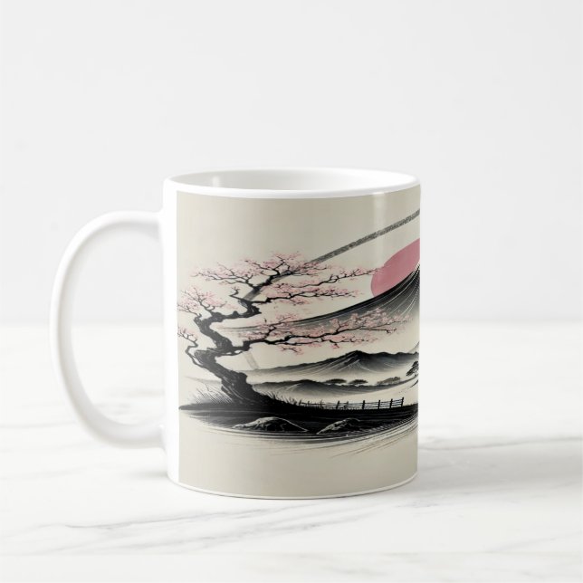 Mug Paysage japonais serein (Gauche)