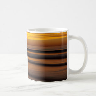 Mug Paysage marin abstrait au coucher du soleil, CA