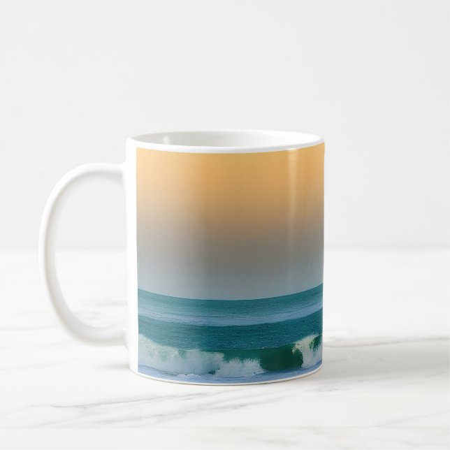 Mug Paysage marin du coucher de soleil 45 (Gauche)