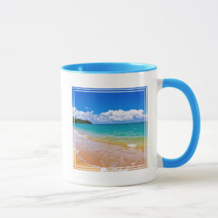 Mug Paysage marin le long de la baie de Hanalei