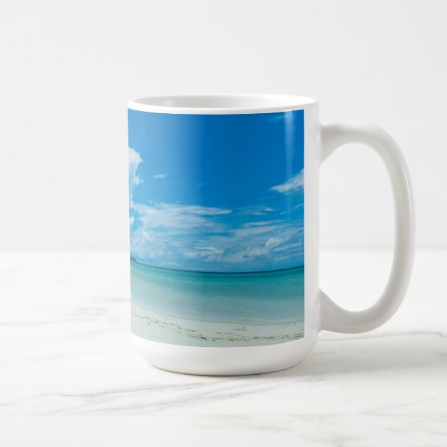 Mug Paysage marin tropical bleu, Palaos (Droite)