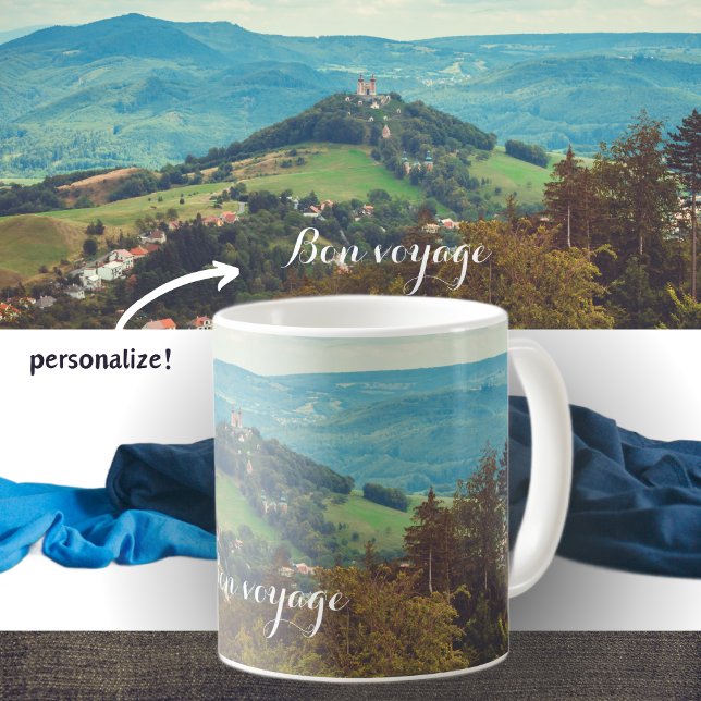 Mug Paysage montagneux romantique (Créateur téléchargé)