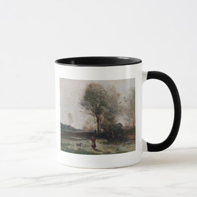 Mug Paysage ou, matin dans le domaine (Droite)