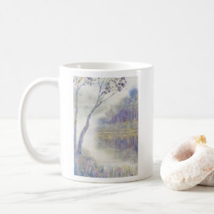 Mug Paysage paisible en aquarelle