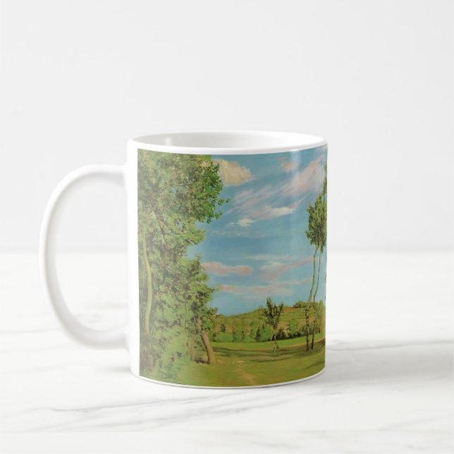 Mug Paysage Paysage Frédéric Bazille Impressionniste (Gauche)
