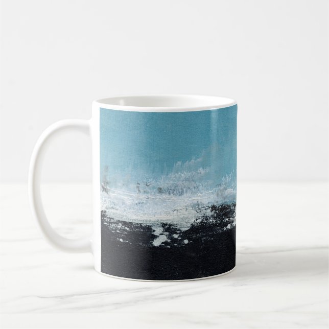 Mug Paysage peint à la main Abstrait (Gauche)