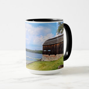 Mug Paysage pittoresque et eau. Wethersfield Cove, CT