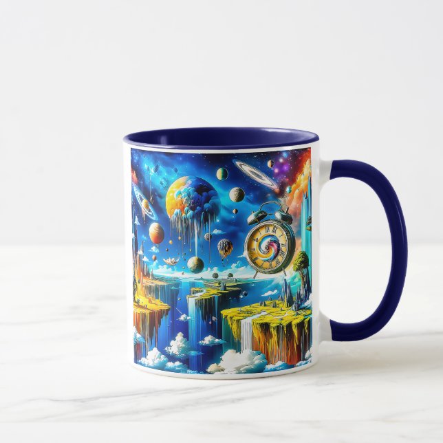 Mug Paysage psychédélique (Droite)