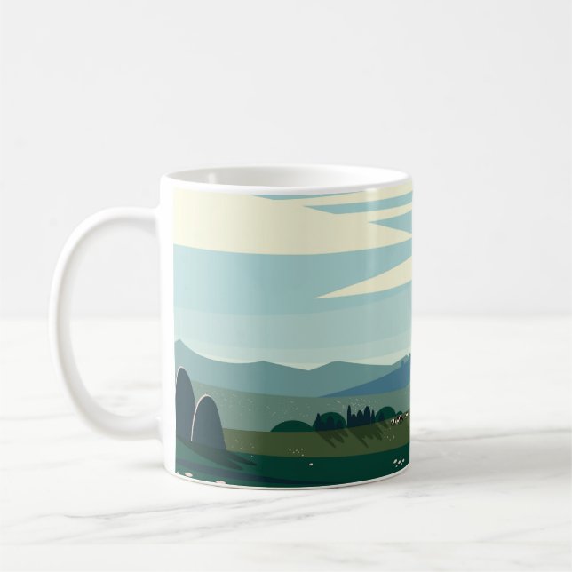Mug Paysage saisonnier (Gauche)