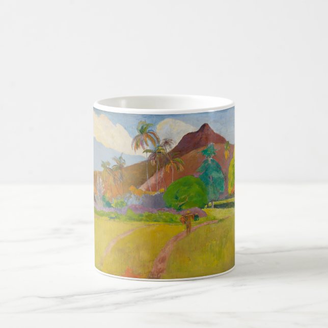 Mug Paysage tahitien (par Paul Gaugin) (Centre)