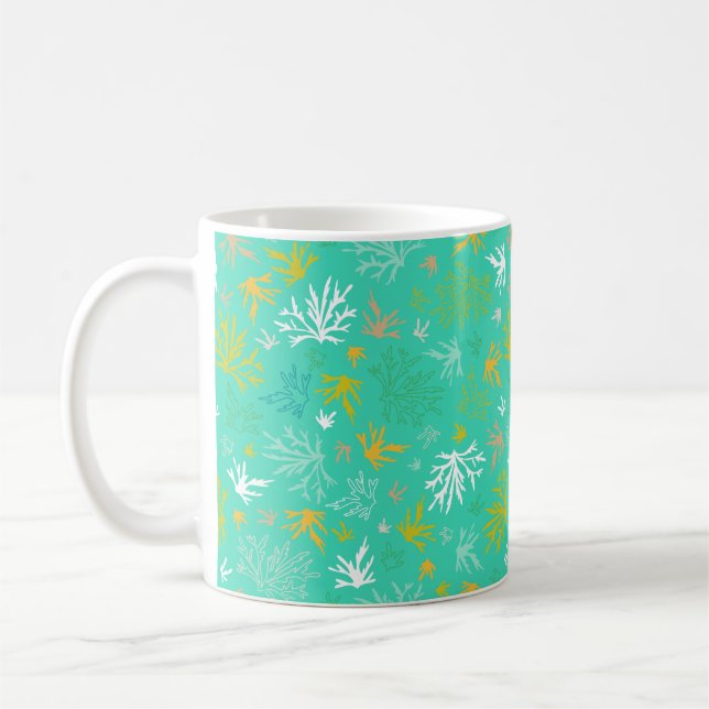 Mug Paysage tropical du corail sous-marin (Gauche)