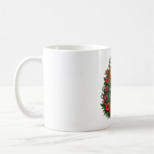 Mug Paysage Tropical Fantastique Dragon Barbu Reptile