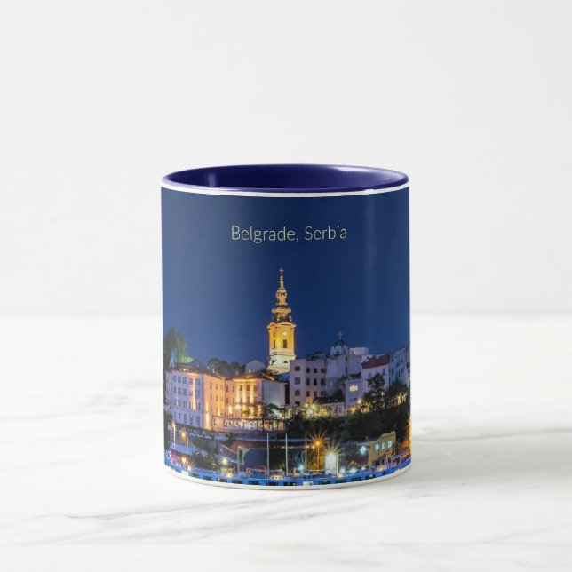 Mug paysage urbain de Belgrade, Serbie (Centre)