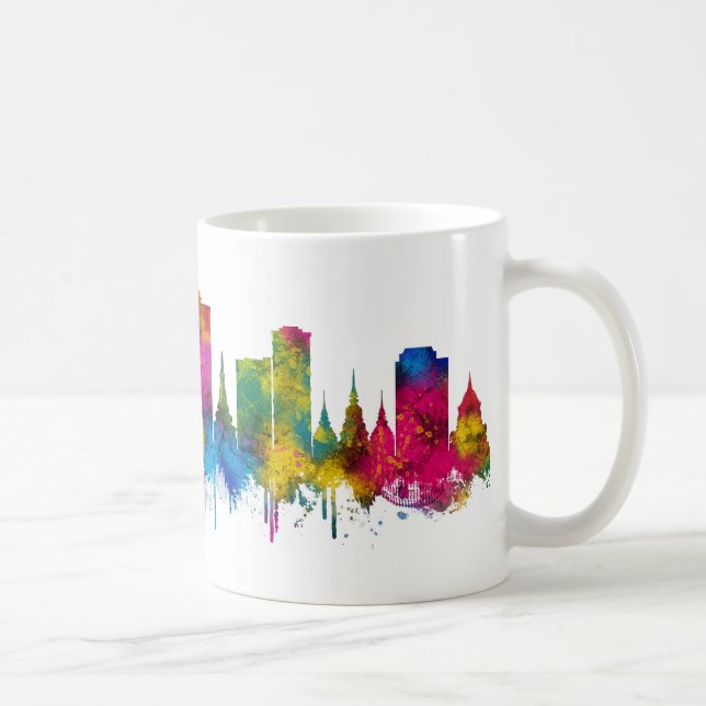Mug Paysage urbain de Chiang Mai Thaïlande (Droite)