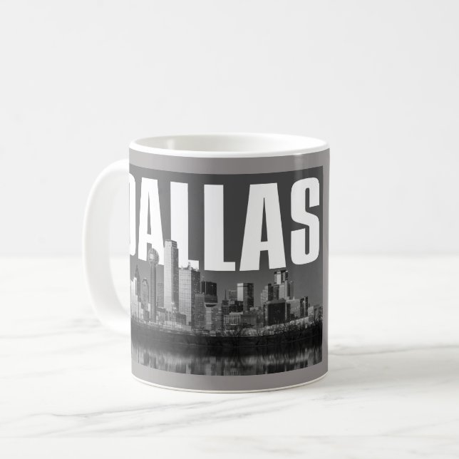 Mug Paysage urbain de Dallas (Devant gauche)
