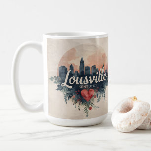 Mug Paysage urbain de Louisville Kentucky États-Unis