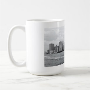 Mug Paysage urbain en noir et blanc