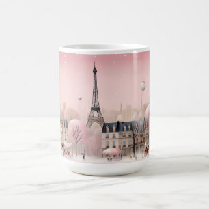 Mug Paysage urbain romantique de Paris