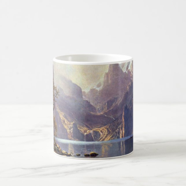 Mug Paysage vintage, lac Tahoe par Albert Bierstadt (Centre)