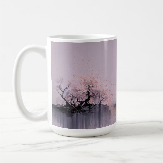 Mug Paysage zen minimaliste (Gauche)