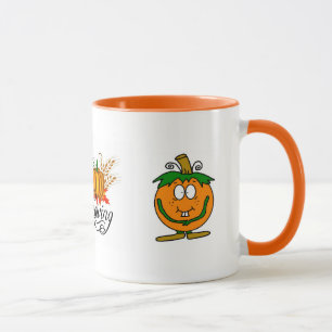 Mug Paysages de feuilles de citrouille d'automne de la