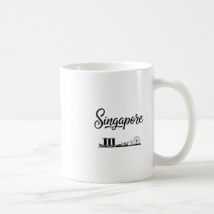 Mug Paysages de Singapour Voyage Vacances Tenues