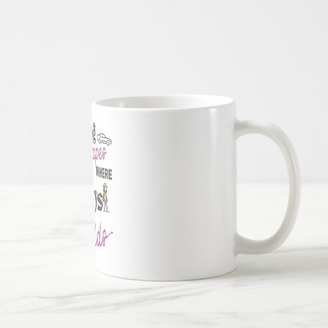 Mug Paysages itinérants pour les mamans qui aiment le  (Droite)