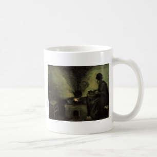 Mug Paysanne au coin du feu Vincent van Gogh