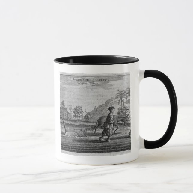 Mug Paysans chinois, une description générale d'un (Droite)